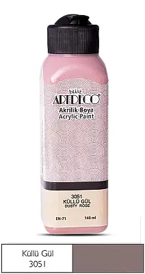 Artdeco Akrilik Boya 140 ml Küllü Gül - Artdeco (1)