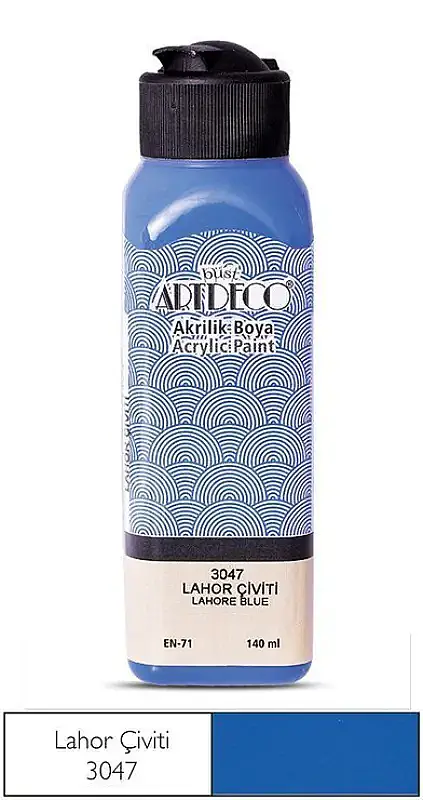 Artdeco Akrilik Boya 140 ml Lahor Çivit - 2