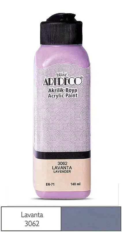 Artdeco Akrilik Boya 140 ml Lavanta - 2