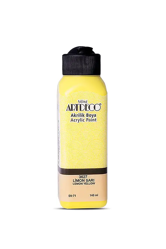 Artdeco Akrilik Boya 140 ml Limon Sarı - 1