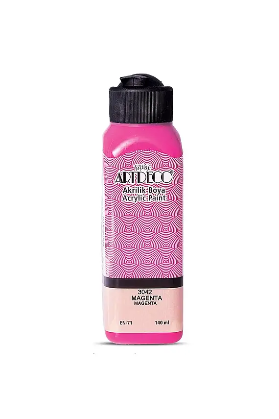 Artdeco Akrilik Boya 140 ml Magenta - 1