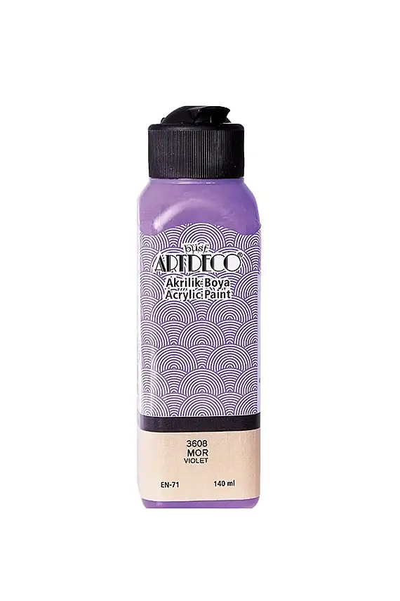 Artdeco Akrilik Boya 140 ml Mor - 1