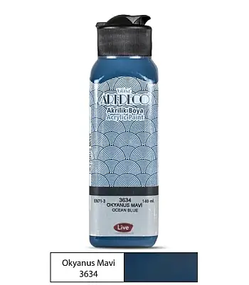 Artdeco Akrilik Boya 140 ml Okyanus Mavi - 1