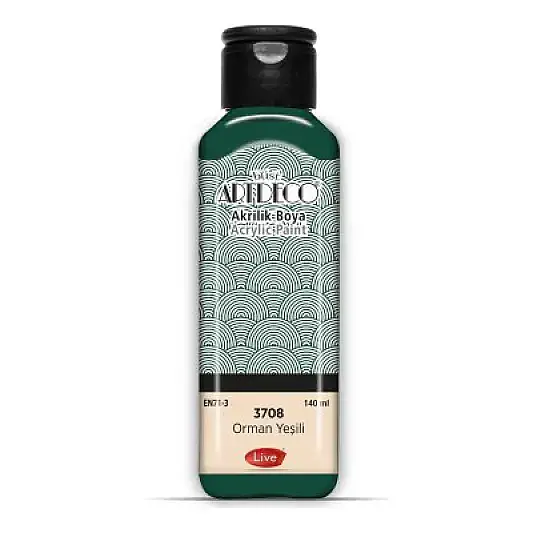 Artdeco Akrilik Boya 140 ml Orman Yeşili - 2