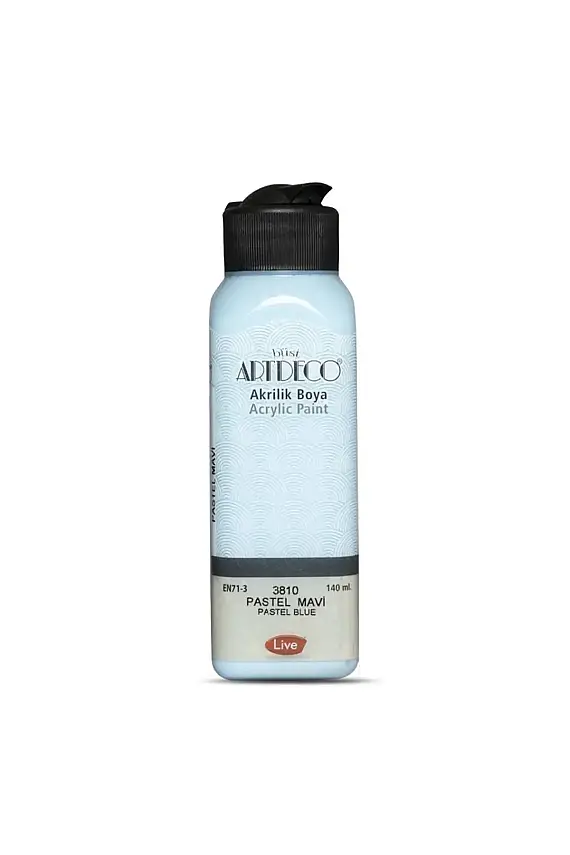 Artdeco Akrilik Boya 140 ml Pastel Mavi - 1