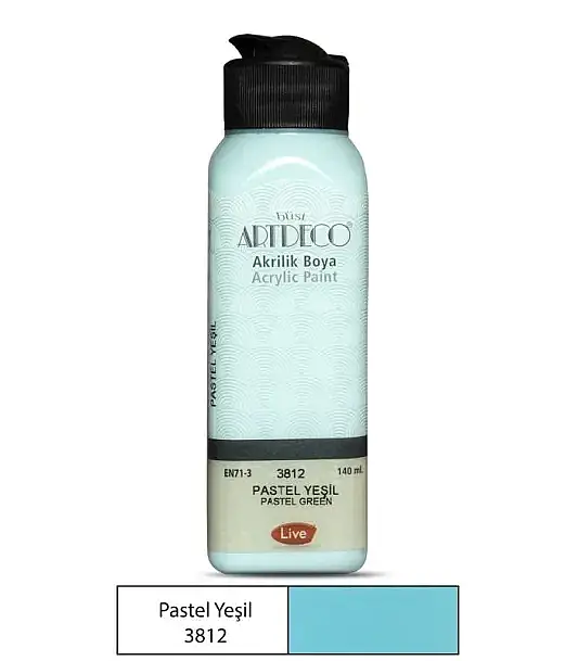 Artdeco Akrilik Boya 140 ml Pastel Yeşil - 1