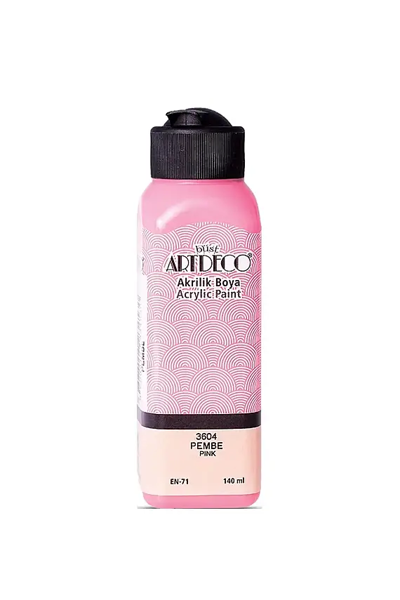 Artdeco Akrilik Boya 140 ml Pembe - 1