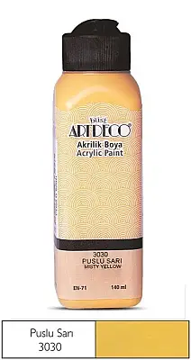 Artdeco Akrilik Boya 140 ml Puslu Sarı - Artdeco (1)