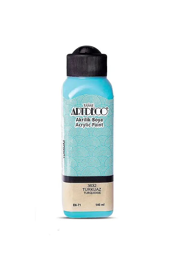 Artdeco Akrilik Boya 140 ml Turkuaz - 1
