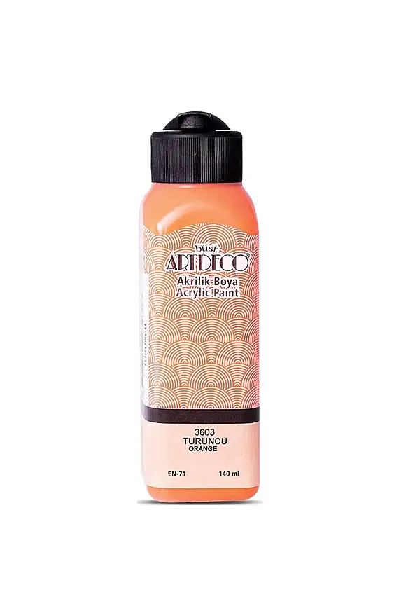 Artdeco Akrilik Boya 140 ml Turuncu - 1