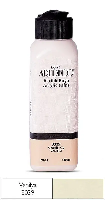 Artdeco Akrilik Boya 140 ml Vanilya - 1