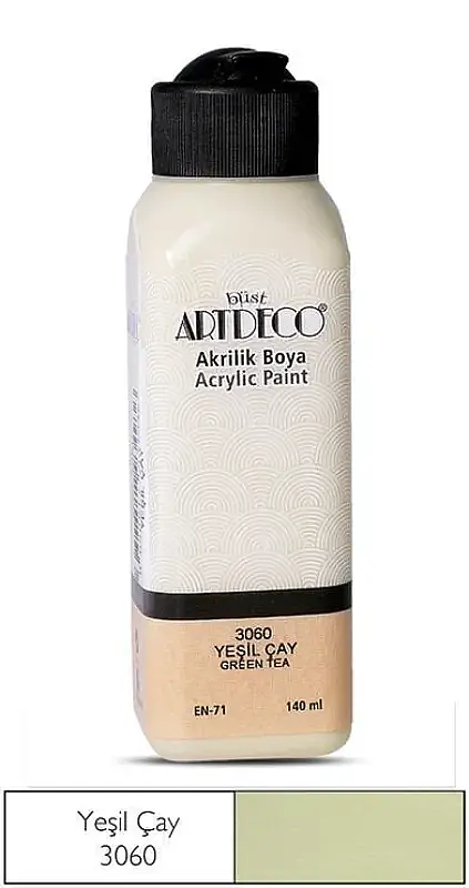 Artdeco Akrilik Boya 140 ml Yeşil Çay - 2
