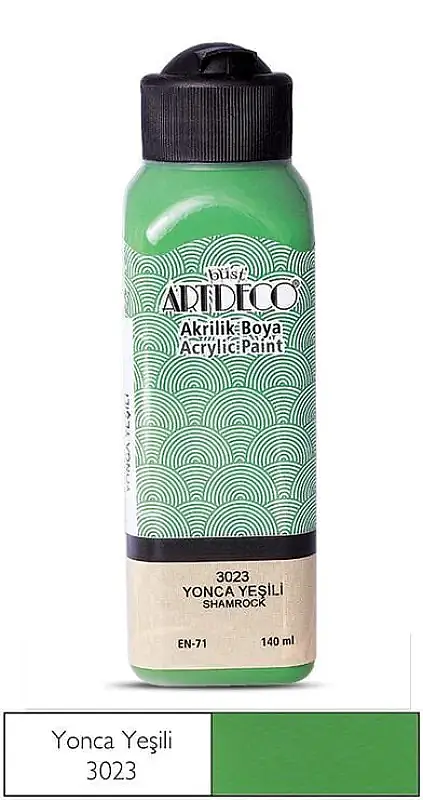 Artdeco Akrilik Boya 140 ml Yonca Yeşil - 1