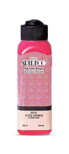 Artdeco Akrilik Boya 140ml Ateş Kırmızı - 2