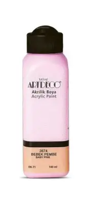 Artdeco Akrilik Boya 140ml Bebe Pembe - 2