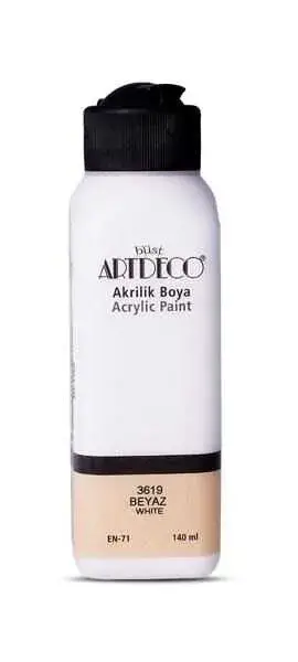 Artdeco Akrilik Boya 140ml Beyaz - 1