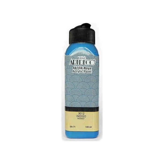 Artdeco Akrilik Boya 140ml İndigo - 1