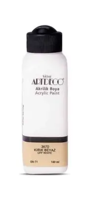Artdeco Akrilik Boya 140ml Kırık Beyaz - 1