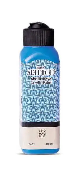 Artdeco Akrilik Boya 140ml Mavi - 2
