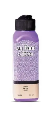 Artdeco Akrilik Boya 140ml Mor - 1