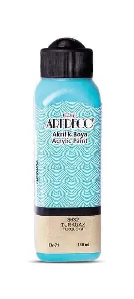 Artdeco Akrilik Boya 140ml Turkuaz - 1