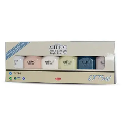 Artdeco Akrilik Boya 75 ml İskandinav Renkler 6 Lı - 3