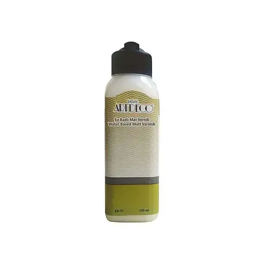 Artdeco Su Bazllı Mat Vernik 140 ml - 1
