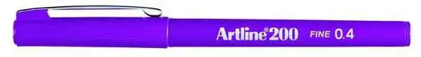 Artline 200 Fineliner 0.4 Keçe Uçlu Yazı Kalemi Magenta - 1