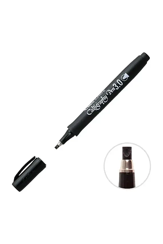 Artline Kaligrafi Kalemi 3.0 mm Arabic Siyah - 1