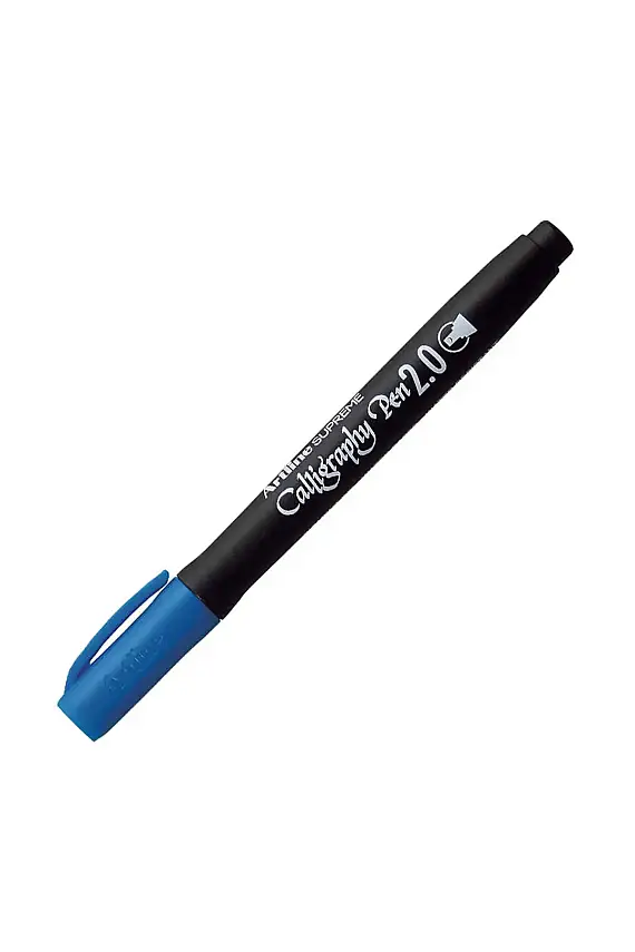 Artline Supreme Kaligrafi Kalemi 2.0 mm Mavi - 1