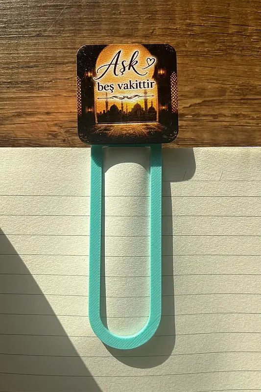 Aşk Beş Vakittir Kitap Ayracı - 1