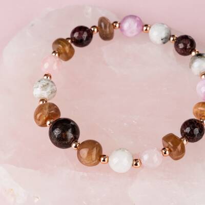 Aşk Doğal Taş Bileklik - 2