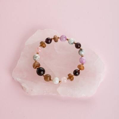 Aşk Doğal Taş Bileklik - 3