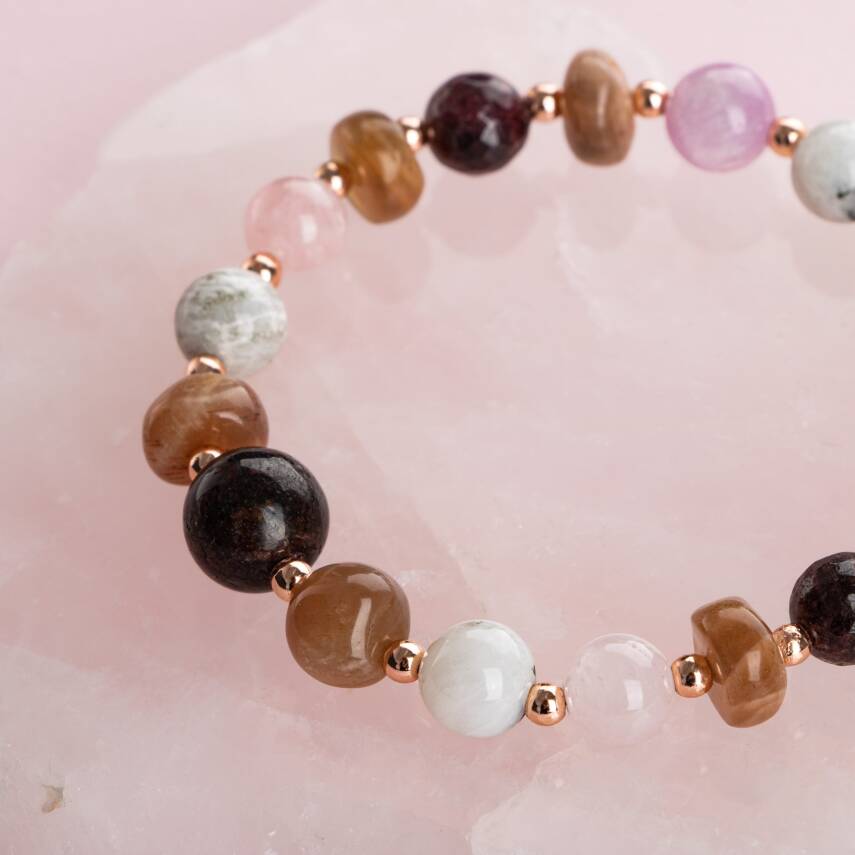 Aşk Doğal Taş Bileklik - 4