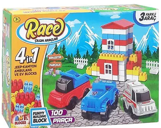 Asya Ant Blocks 100 Parça City Set Eğitici Bloklar - 2