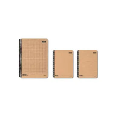 Atlas Papirüs Kraft Çizgili 80 Yp 19x27 Sert Kapak - 1