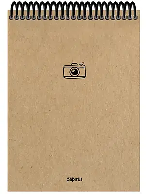 Atlas Papirüs Kraft Çizgisiz 100 Yp 16 x 23 Sert Kapak - 9