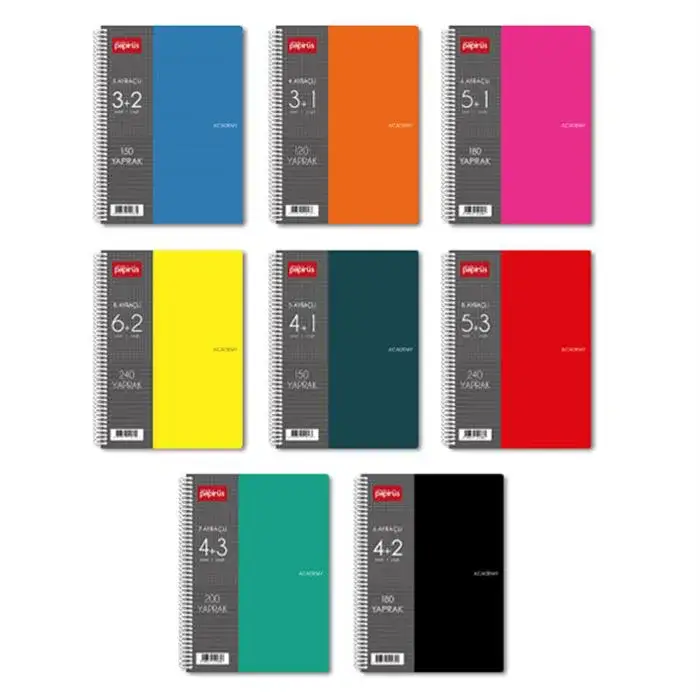 Atlas Papirüs Kraft Çizgisiz 100 Yp 16x23 Sert Kapak - 2