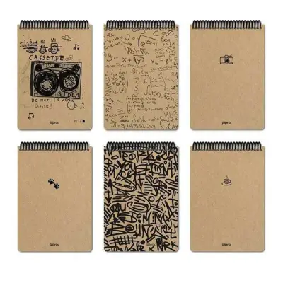 Atlas Papirüs Kraft Çizgisiz 80 Yp 14x19 Sert Kapak - 1