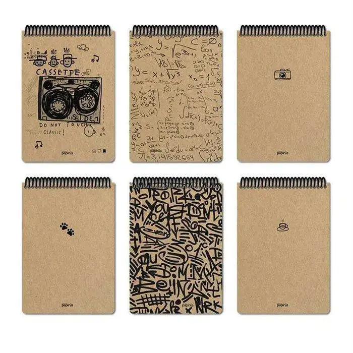 Atlas Papirüs Kraft Çizgisiz 80 Yp 14x19 Sert Kapak - 2