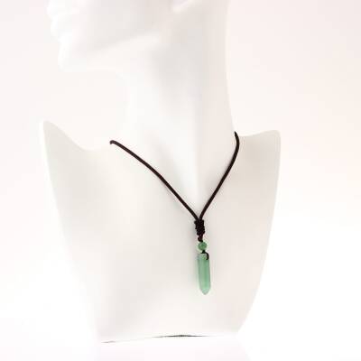 Aventurin Doğal Taş Kolye Ucu 3cm - Osmanlı Doğaltaş