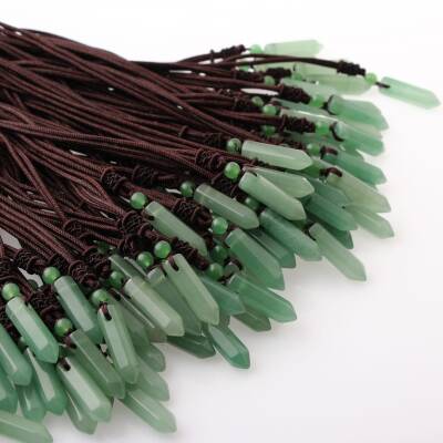 Aventurin Doğal Taş Kolye Ucu 3cm - 3