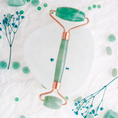 Aventurin Taşı Roller Masaj Aleti - Osmanlı Doğaltaş