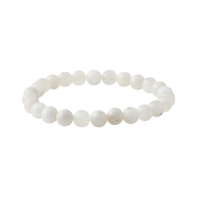 Ay Taşı 8mm Doğal Taş Bileklik - 3