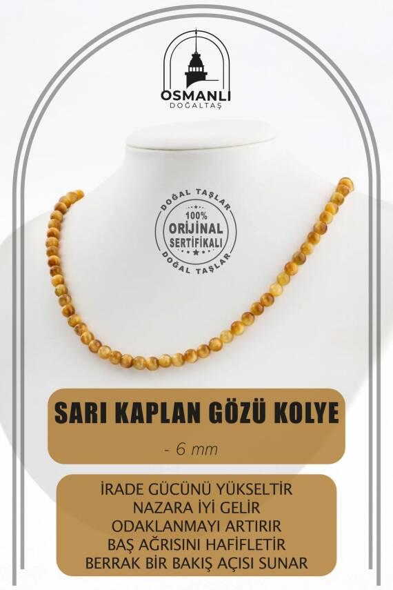 Ay Taşı Doğal Taş Gümüş Oval Kolye - 1
