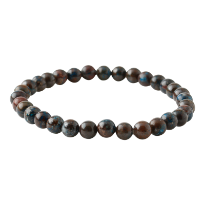 Azurit 6mm Doğal Taş Bileklik - Osmanlı Doğaltaş