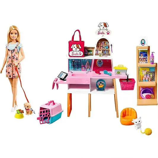 Barbie Barbie Ve Evcil Hayvan Dükkanı Oyun Seti - 2