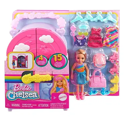 Barbie Chelsea Bebek Ve Oyun Seti - 3
