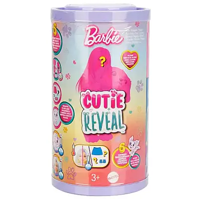Barbie Chelsea Cutie Reveal Renk Değiştiren Rüya Renkler Serisi Sürpriz Paket - 4