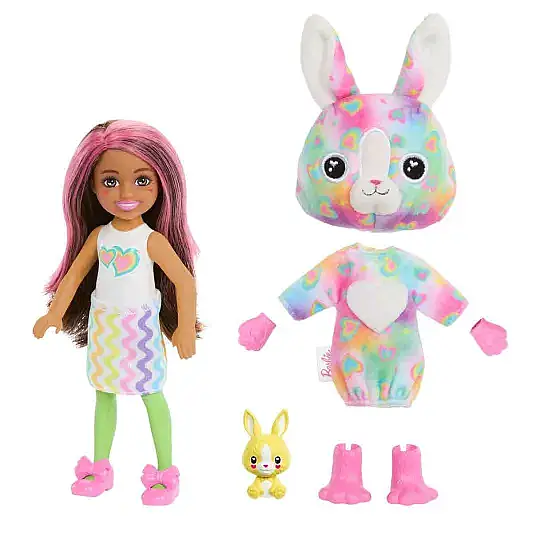 Barbie Chelsea Cutie Reveal Renk Değiştiren Rüya Renkler Serisi Sürpriz Paket - 11